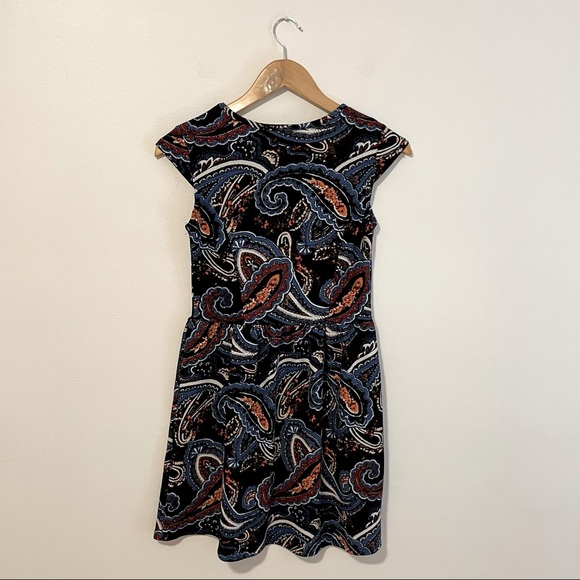 Enough About Me Cap Sleeve A-Line Dress - Picture 2 of 3